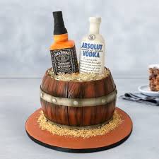 This easy chocolate cake recipe is hard to resist and take just 35 minutes to prepare. Jack Daniels And Absolut Vodka Fondant Cake 5 Kg Gift Send New Year Gifts Online Hd1110615 Igp Com