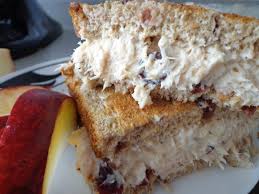 Started chopping at 10:30 stuck it in the fridge at 11 served it to the church ladies at. Cranberry Apple Walnut Chicken Salad Sweets Eats Treats