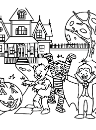 The set includes facts about parachutes, the statue of liberty, and more. Tricking For Treats Coloring Page Crayola Com