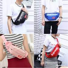5419916 barang ditemukan dalam tas selempang & bahu wanita. Waist Bag Supreme Murah Abis Tas Pinggang Kekinian Tas Wanita Tas Selempang Grosir Tas Shopee Indonesia