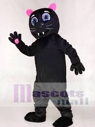 Umbc also once had a live mascot named campus sam. Red Ears And Paws Black Sir Purr Of The Carolina Panthers Mascot Costumes