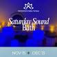 Saturday Sound Bath event image
