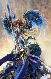 Alarielle Elves Female Sylvaneth The Everqueen Fantasy Tree Fantasy Figurine Warhammer Fantasy