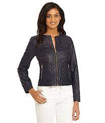 Jones New York Signature Sporty Fauxleather Jacket Dillards Jones New York Signature Sporty Jacket Fashion