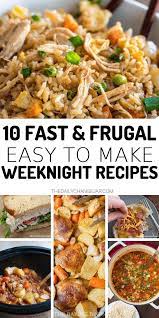 10 Frugal Dinners For When You Re Broke The Daily Change Jar Frugal Meals Cheap Easy Meals Recipes