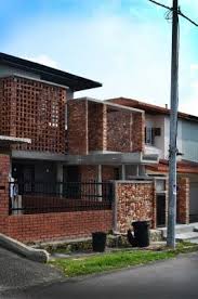 Red Brick Terrace House Arsitektur Rumah