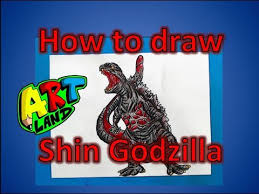 Big scary drawing skills horror movies art drawings beast artsy creatures dinosaurs illustration. How To Draw Easy Godzilla 05 2021