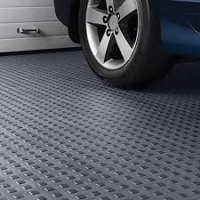 Techfloor Premium Garage Floor Tile Traction Tiles Garage In 2020 Garage Floor Tiles Garage Floor Flooring