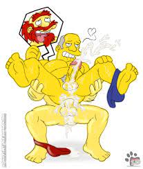 Rule34 - If it exists, there is porn of it  slashweilerdog, groundskeeper  willie, superintendent chalmers  692061