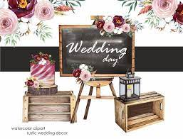 Wooden Clipart Rustic Wedding Clipart Wedding Invitation Etsy In 2021 Wedding Clipart Rustic Wedding Rustic Wedding Decor