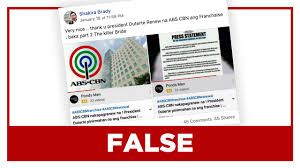False Abs Cbn Now Officially Renewed 25 Years Of Franchise