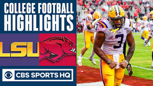 See more of lsu football on facebook. Lsu Vs Arkansas Highlights Lsu Scores Late In 4th Quarter To Upend Razorbacks Cbs Sports Hq Youtube