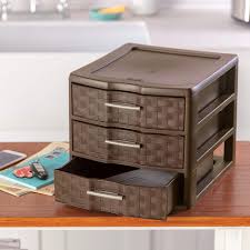 4.7 out of 5 stars with 3 ratings. Sterilite Medium 3 Drawer Weave Unit Espresso Buy Online In Iceland At Desertcart Is Productid 43620515