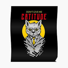 High quality space cat gifts and merchandise. Cat Pun Posters Redbubble