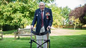 When captain tom, as he was quickly nicknamed in the british press, turned 100 on april 30, queen elizabeth ii sent him a personal greeting. Capt Sir Tom Moore Helps Those With Difficulties Bbc News
