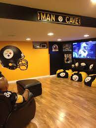 Pin On Pittsburgh Steelers Rooms Wo Man Caves