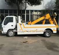 ISUZU NKR 5 ton sliding rotator wrecker tow truck - Isuzu ...