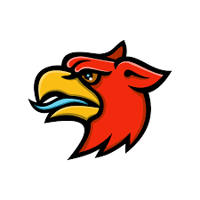 She is mythicised as treacherous and merciless. Mascot Icon Illustration Of Head Of A Griffin Griffon Or Gryphon A Legendary Creature With The Body Tail And Back Legs Of Lion The Head And Wings Of Eagle On Isolated Background