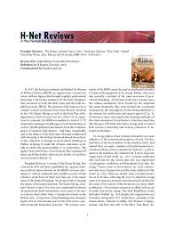 PDF) Review of Fearghal McGarry. "The Rising: Ireland: Easter 1916".  H-Empire (October, 2016)
