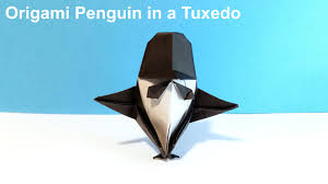 What did you think about this origami penguin? Origami Penguin In A Tuxedo