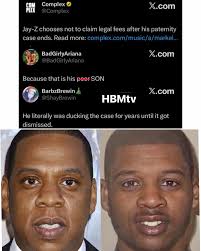 Jay-Z's actions have made people believe he's the father of Rymir, the guy  who claims to be his son. Fans say he's definitely the dad because Jay-Z  refused to take legal fees