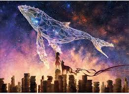 Find fantasy themed jigsaw puzzles at seriouspuzzles.com. Buy 1000 Pieces Jigsaw Puzzlese For Adults Chanllenging Different Puzzles Fantasy Whale Meteor Plastic Jigsaw Puzzles Entertainment Home Decor Toys 15 X 21 Inches Online In Usa B083bm6mhj