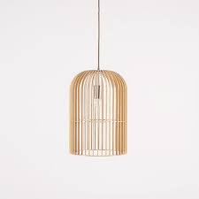 Ava S Ceiling Mount Fixture Wooden Bird Cage Pendant Light Playful Wooden Cage Pendant Light Pendant Light Cage Pendant