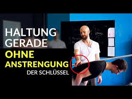 Und so funktioniert die übung: Gerade Haltung Ohne Anstrengung Mit Dieser Ubung Schlussel Youtube