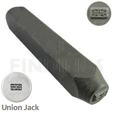 Union Jack Punch Metal Stamp Design Jewellery Craft Tool Etsy Metal Stamping Stamp Design Metal