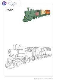 coloriage transport dessin train animaux de la ferme mario bros facile