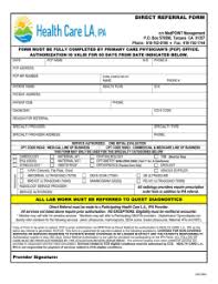 Health care la ipa medical group. Cvipa Direct Referral Form 2015