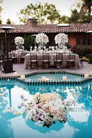 21 Wedding Pool Party Decoration Ideas For Your Backyard Wedding Pool Wedding Wedding Pool Party Decorations Wedding Pool Party