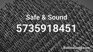 Maybe you would like to learn more about one of these? Safe Sound Roblox Id Roblox Music Codes