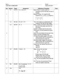 Of equations inequalities bell, geometry unit 3 homework answer key, unit 2. Geometry Unit 3 Equations Of Lines Parallel Perpendicular Lines
