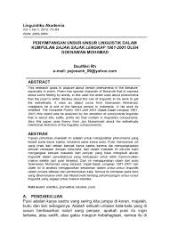 ka ngaran si lamsijan teh tanwande geus wanoh. Bab I Novel Sunda Pengantar