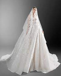 Zuhair Murad Bridal Spring 2021 Fashion Moda Dress Vestido Vestidosdenovia Weddingdre Wedding Gown Silhouette Zuhair Murad Bridal Timeless Wedding Gown