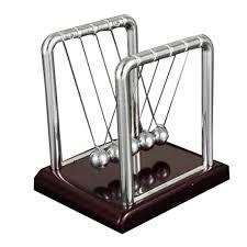 Newest Hot Sale Early Fun Development Educational Desk Toy Gift Newtons Cradle Steel Balance Ball Physics Science Pen Newton S Cradle Desk Toys Balance Ball