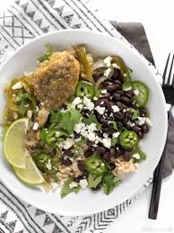 One because it's so easy even my husband who can't cook. Slow Cooker Salsa Verde Chicken Bowls Budget Bytes