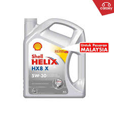 Shell helix hx7 10w40 semi synthetic engine oil price details are updated june 2021. Shell Helix Hx8 X Engine Oil Fully Synthetic 5w30 4 Litres Untuk Pasaran Malaysia Carzey Auto Parts