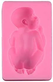 Moldes De Silicone Para Bebes Dormindo Gigante Decoracao De Bolo Bolo Bolo Molde De Bolo Ferramentas Faca Voce Mesmo Rosa Amazon Com Br