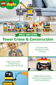 Tower Crane Construction 10933 Duplo Buy Online At The Official Lego Shop Us Crane Construction Duplo Lego Duplo