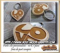 Un Porte Cles En Forme De Coeur Pour Feter Ses 5 Ans De Mariage Porte Cle 5 Ans De Mariage Noces De Bois