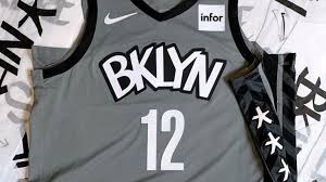 Infor logo on brooklyn nets uniform jerseys — what's the story. Brooklyn Nets Unveil Uninspiring 2019 2020 Statement Edition Jerseys Sports Illustrated Brooklyn Nets News Analysis And More