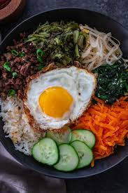 Bibimbap Recipe Korean Beef Rice Bowl Recipe Bibimbap Recipe Beef And Rice Korean Beef
