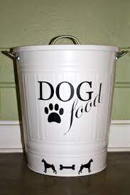 Dog Food Storage Google Search Dog Food Container Dog Food Recipes Dog Food Storage