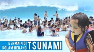 Anak Bermain Di Kolam Renang Tsunami Tsunami Pool Hawai Waterpark Malang Nafanaylatube Youtube