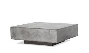 The living room isn't complete without a modern coffee table. Bloc Concrete Coffee Table Outdoor Concrete Range Cuchi