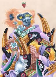 Ruby Bulbs By Kit Mizeres Animal Illustration Art Surreal Art Art