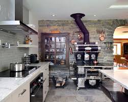 30 Inventive Kitchens With Stone Walls Kitchen Stone Wall Rustic Kitchen Rustic Modern Kitchen