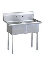 Enjoy free shipping & browse our great selection of sinks, laundry the stainless steel free standing laundry utility sink with faucet is the ideal blend of quality. Evoo Esk2136 2 Stainless Steel 39 X 24 5 Square Corner Utility Sink